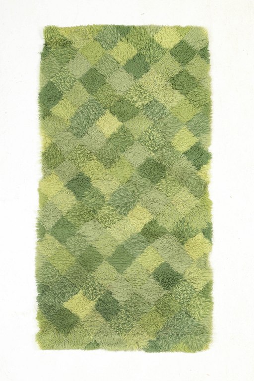 Scandinavian designer
Rya carpet, 1960/70s.