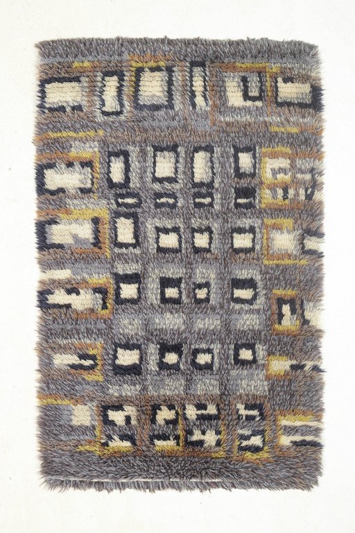 Scandinavian designer
Rya carpet, 1960/70s.