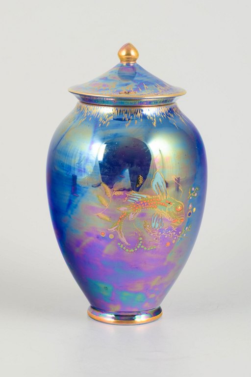 Crown Devon FieldingsLidded jar, 1930/40s.