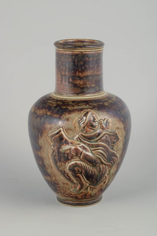 Jais Nielsen for Royal Copenhagen (1885–1961)Vase with Sung Glaze, mid 20th century.