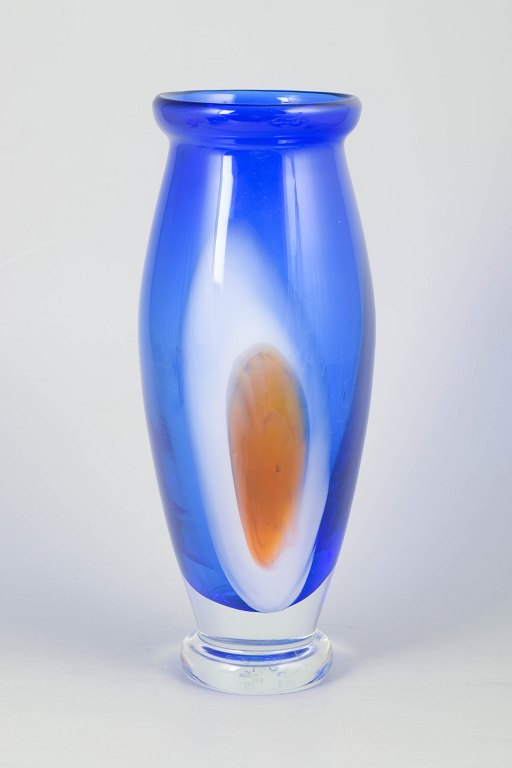 Chribska glass vase.