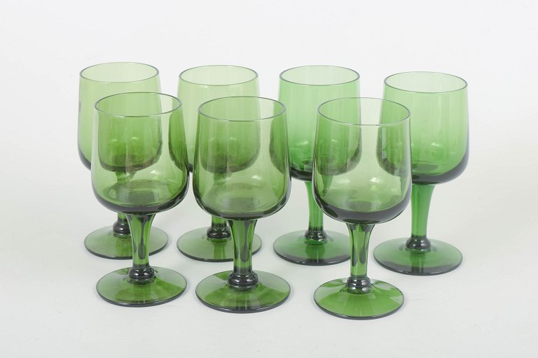 Reijmyre, set of seven liqueur glasses.