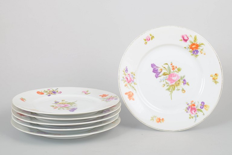 Rosenthal Else, set of six dinner plates.