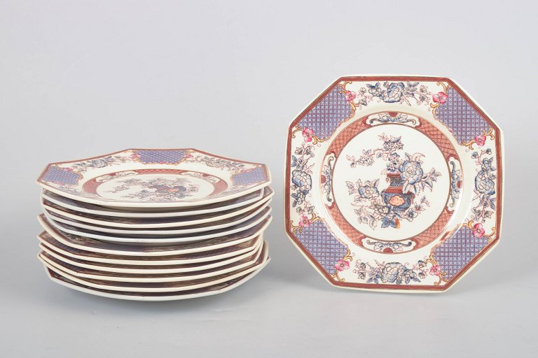 Rörstrand "Hoangho", set of twelve plates.
