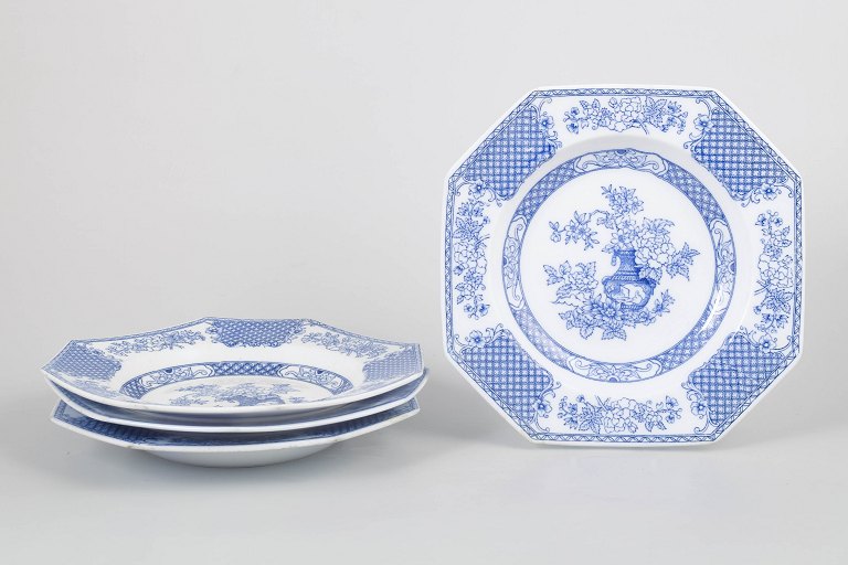 Rörstrand "Hoangho", set of four deep plates.