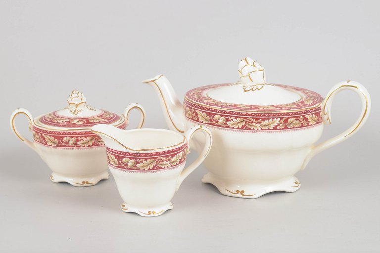 Marlborough Royal Petal, set of three tea service pieces.