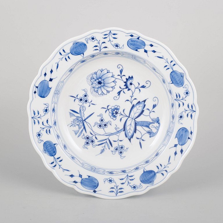 Meissen Blue Onion, large dish.