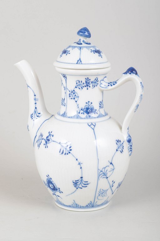 Royal Copenhagen Blue Fluted Plain, coffee pot.