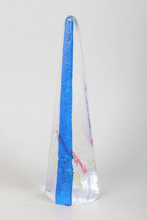 Bjørn Hultqvist for Johansfors, glass sculpture.