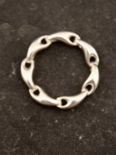 Georg Jensen reflect sterling silver ring 