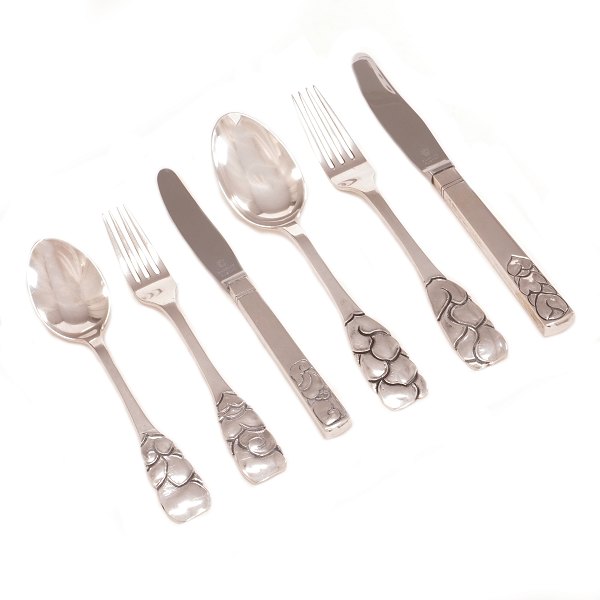 Thorvald Bindesbøll for Holger Kyster: Silver cutlery (32)