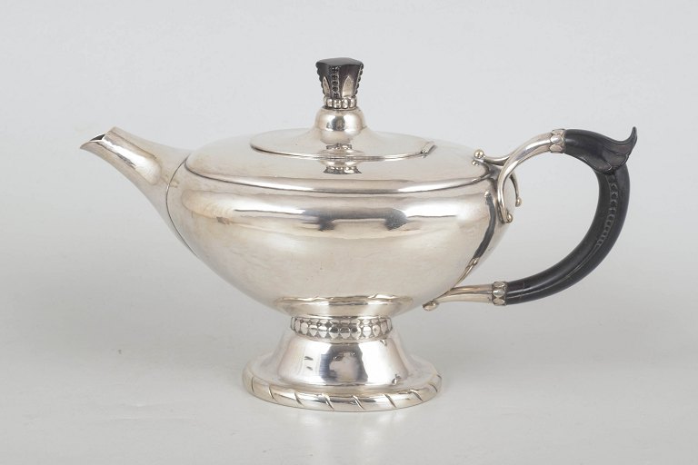 Georg Jensen, rare and early teapot, model 88.
